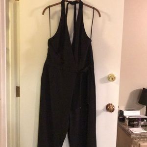 Dressy black Halter top jumper